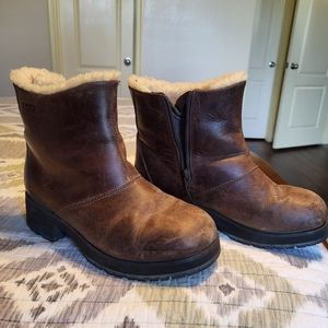 Women's Leather UGG Boots
